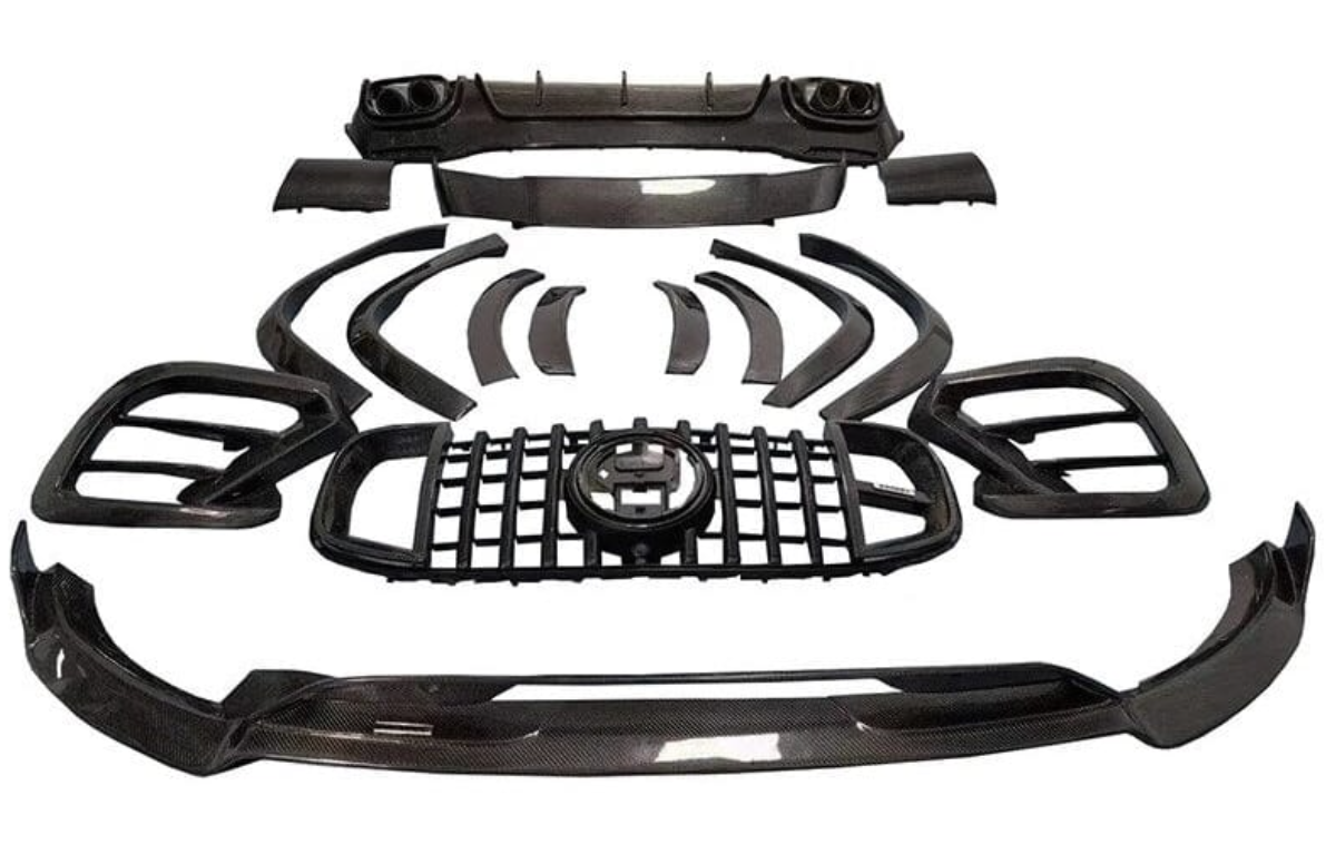 Mercedes Benz GLS63 (X167) BRABUS 碳纖維空力套件