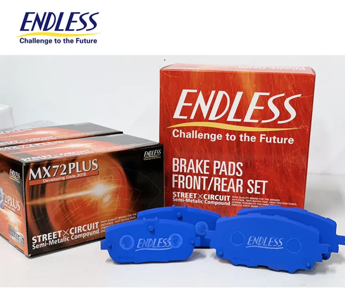 ENDLESS MX72 PLUS 來令片(前) LEXUS RX500h F SPORT 2023-