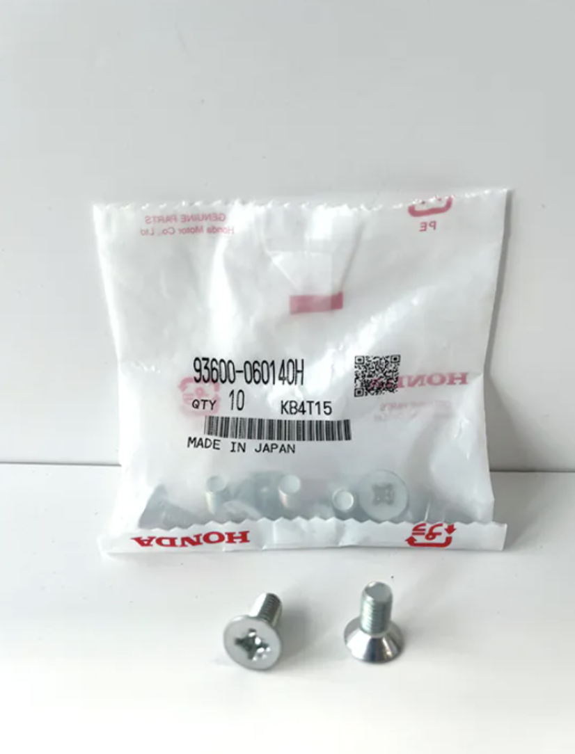 HONDA 原廠 平頭螺絲 碟盤平頭螺絲 6x14mm(10個):圖片 3