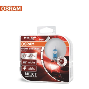 OSRAM 歐司朗 耐激光 H11加亮150%汽車燈泡